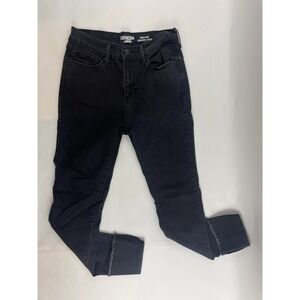 Denizen by Levi's Jeans Women's 28 High Rise Jegging Crop Raw Hem Cuffed Skinny